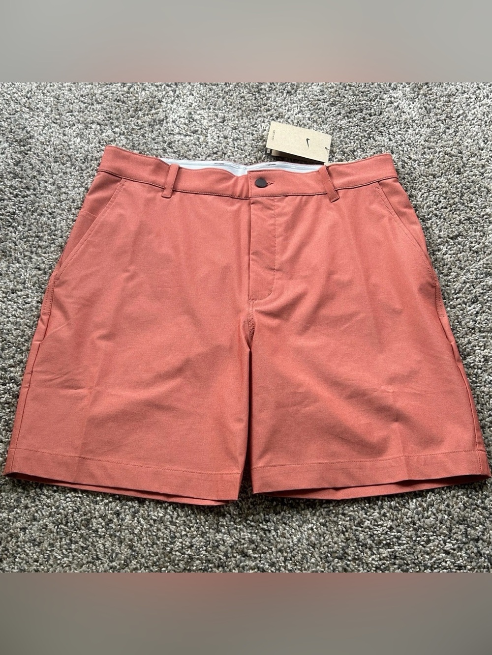 Nike Victory Dri-FIT 7" Golf Shorts Orange Men's Size 33 FZ7444-671